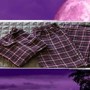 Plaid Pajama Set